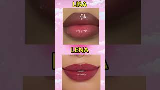 Lisa or lena#lisaorlena#nailsart#lips#eye#eyemakeup#lisa#lena#makeup#girls