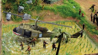 Operation Silver Bayonet Set Italeri - Diorama Guerra do Vietnam - Operação Baioneta de Prata - 1/72