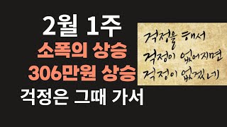 관세영향 변동이 크다~ 306만원 상승/다음주 관세 리스크/RSI 수익 266만원 /미주백 2월1주  TQQQ 총 7036주 /미주백 계좌공개 /미주백(미국주식으로 100억)