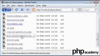 Multidimensional Arrays in Computer Programming (PHP) Tutorial [English]