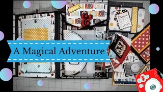 A Magical Adventure * Deconstructed Album in a Box * #scrapbooking #projectshare #memorybox