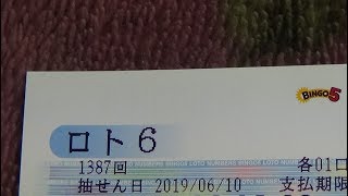 令和元年6月10日　ロト6瞑想結果と雑談