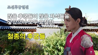 [조선후궁열전] 많은 후궁들이 많은 자식들을 낳았으나 모두 요절 한, 철종(哲宗)의 후궁들