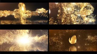 Luxury Gold Explosion Logo Reveal ( After Effects Template )