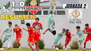 México SUB17 vs Selección Monarca 🔥 7 de Enero 2025 • Toreno del sol • Jornada2 FINAL 🇲🇽1-0🔴 Roja🟥😡