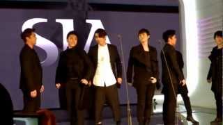 [1080HD FANCAM] 121025 MNET SIA 2012 - SJ - SPY \u0026 Talk