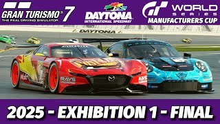 🏆GT7 2025 Manufacturers Cup Expo 1 - Final at Daytona #granturismo7 #youtube #gaming #playstation