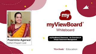 myViewBoard Classroom- An overview of Virtual Classroom Management