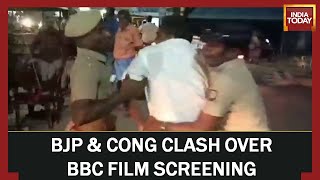 BJP & Congress Clash Over BBC Film In Tamil Nadu; Ruckus During BBC Modi Documentary Screening