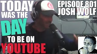 TODAY WAS/IS THE DAY TO BE ON YOUTUBE 🎄 Josh Wolf & Joey Diaz