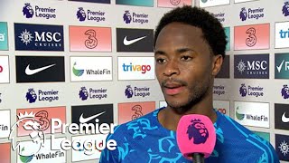 Raheem Sterling on first Chelsea goals, win v. Leicester City | Premier League | NBC Sports