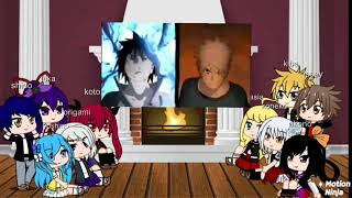 hais scool dxd y date a live reaccionan a amv de naruto y goku