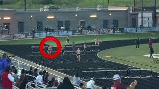 Rylee Pfeiffer 300mH District Finals 2021, 4-1-21