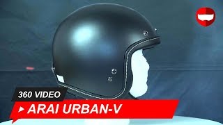 Arai Urban-V Frost Black Helmet - ChampionHelmets.com