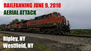 Aerial Attack: Railfanning 2018-06-09