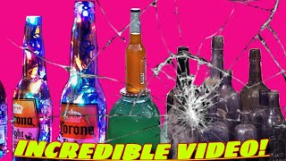 #Bottles ⚠️🔞#we break🐍🫵⁉️🚱 #glass with incredible force#INCREDIBLE VIDEO!🔞🐍⚠️⁉️🚷⛔️📛