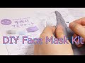 DIY Face Mask Making Kit Dollar Store Daiso