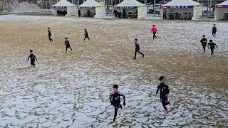 서창FC_U-12 VS 경기 코오버FC_U-12 전반전 (강진 청자배 유소년 축구 페스티벌 20250205)