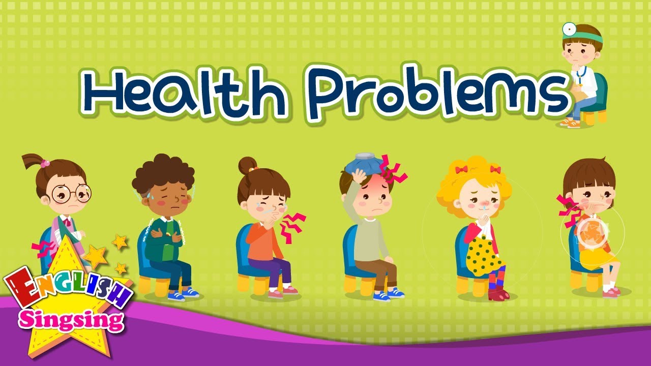 Kids Vocabulary - Health Problems - Hospital Play - Learn English For ...