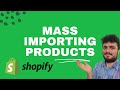 How To Import Product CSV's on Shopify 2.0 Dawn Theme || #ShopifyHelp