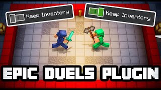 The Best FREE Minecraft Duels Plugin!! 2025 #minecraftserver