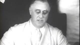 1935 Social Security Act Announced by FDR