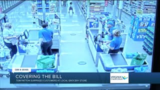 Shoppers shocked when clerk revealed true identity and offered generous surprise