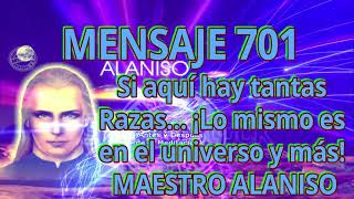 MENSAJE 701✅ SI AQUI HAY TANTAS RAZAS    LO MISMO ES EN EL UNIVERSO Y MAS 👀👀🔆 MAESTRO ALANISO