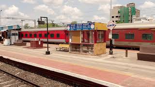 Kamakhya - SMVT Bengaluru AC SF Express 12552 entering Gudur Jn.