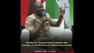 Kenya vs Tanzania Presidential Banter  Ruto and Samia Suluhu defend their countries
