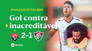 GOL DE PÊNALTI NOS ACRÉSCIMOS! VITÓRIA 2 X 1 FLUMINENSE | MELHORES MOMENTOS | BRASILEIRÃO BETANO