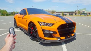(2020-2023) Ford Mustang Shelby GT500: Start Up, Exhaust, Burnout, Test Drive and Review