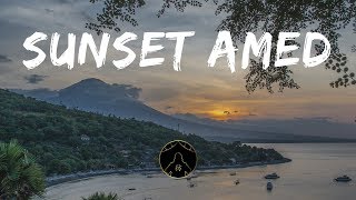 🌇 [Timelapse] Gorgeous Sunset With View on Mount Agung at Amed, Bali, Indonesia