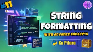 Python f-Strings Explained | Old % Style vs .format() vs f"" 🔍 #11 || Python ka Pitara || DeathCode
