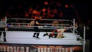 WWE 2K15 Royal Rumble 2015 Simulation- Brock Lesnar Vs. John Cena Vs. Seth Rollins pt1