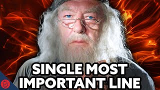 The Single Most Important Line in ALL of Harry Potter | Harry Potter Film Theory