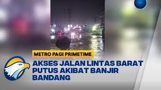 Terendam Banjir, Jalur Lintas Sumatera Terputus