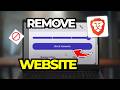 How to Remove Website Elements in Brave Browser (Tutorial 2026)