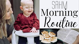 MY EARLY MORNING MOM ROUTINE W/ BABY | *Real Christian SAHM/WAHM | How to spend time w/ God & Family