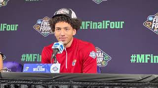 Kansas wing Jalen Wilson breakout from NCAA title game off day