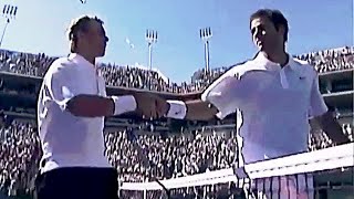 Lleyton Hewitt vs Pete Sampras 2002 Indian Wells SF Highlights