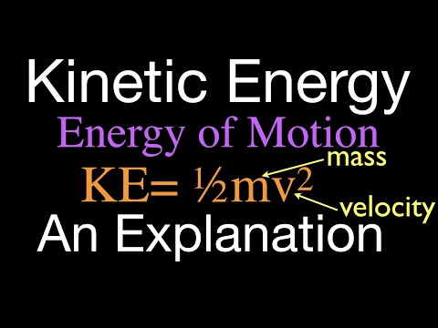 Physics, Kinetic Energy, An Explanation Physics, Kinetic Energy, An Explanation
