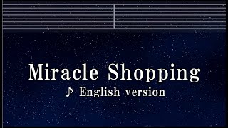 Practice Karaoke♬ Miracle Shopping English ver. - The theme of Don Quijote - 【With Guide Melody】