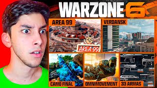 TODOS los CAMBIOS del NUEVO WARZONE 6! (INTEGRACIÓN BO6 x WZ)