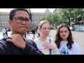 Filipino-Czech Family goes for a tour at ASTRONOMICAL CLOCK, PRAGUE CZECH REPUBLIC