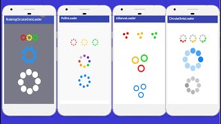 How Design ProgressBar Dot Loader | Material Design Dots Loader in Android Studio (Progress Bar )