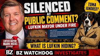 🚨Lufkin Mayor Caught Silencing Public Comment? Texas Open Meetings Act Ignored