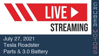 TESLA Battery Packs and Parts Issues LIVESTREAM | Ep. 2 | Gruber Motors