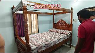 pandiri mancham//teak bed//#furniture