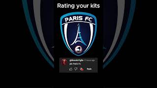 Rating your teams kits Paris FC